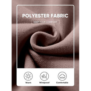 Sudadera con capucha de algodón 100% de lujo para hombres y mujeres, forro polar cálido, estampado de logotipo personalizado, sudaderas con capucha Unisex ajustadas de peso pesado de gran tamaño, Invierno - Product Image 2