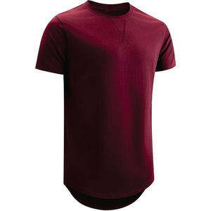 2025 Logo personnalisé T-shirts pour hommes 100% coton Anti-rides haute rue col montant léger en gros - Product Image 1