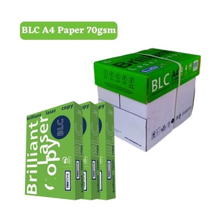 Papel de copia Brilliant Laser Copy A4 / BLC 80GSM 75GSM 70GSM / Papel Bond en oferta económica - Product Image 1