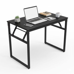 100x60cm Foldable <b>Desk</b> with <b>Folding</b> Legs Made of Rubberwood Model SPD68174 - Product Image 1