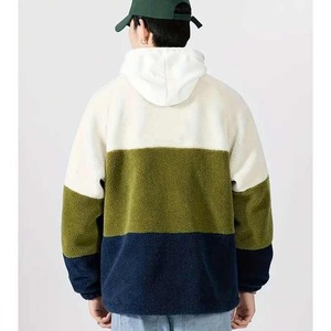 High Quality Customized Warm Zip <b>Sherpa</b> <b>Jacket</b> Winter Polyester Custom Winter Fleece <b>Jacket</b> <b>Mens</b> - Product Image 2