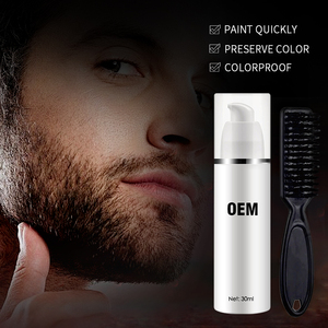 Teinture capillaire liquide en spray pour hommes, enrichie en huile pour barbe et cheveux, bio, sans parabène, en spray, encre aérographe pour barbier, OEM - Product Image 3