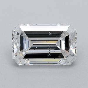 Igi เพชร1.55กะรัตสีเขียวมรกตห้องปฏิบัติการ Si1ชัดเจนสร้างขึ้นในห้องปฏิบัติการเพชร CVD หลวมคู่สำหรับงานแต่งงานต่างหูของขวัญครบรอบ - Product Image 1