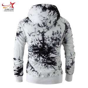 Sweat-shirt à capuche surdimensionné à la mode pour hommes personnalisés, col rond brodé partout pour l'hiver - Product Image 2