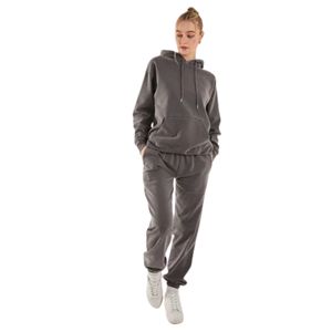 Survêtement respirant gris lavé personnalisé de vente chaude pour hommes et femmes ensembles de vêtements d'extérieur d'hiver méthode de tissage tissé - Product Image 1