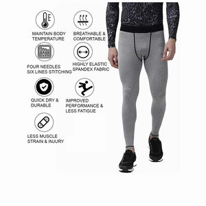 Pantalon de compression BJJ MMA unisexe décontracté en toile, séchage rapide, respirant, 100% polyester, personnalisable, legging de haute qualité - Product Image 5