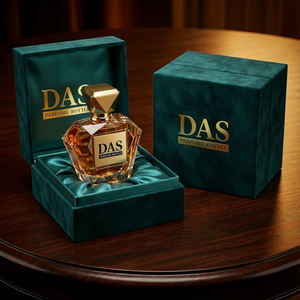 Flacon de parfum de style pierre précieuse en velours jaune <span class=keywords><strong>moutarde</strong></span> esthétique à fort retour sur investissement avec ensemble personnalisé professionnel - Product Image 2