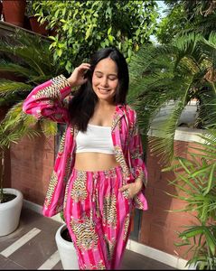 Ensemble de Pj en coton de haute qualité Nouvelle arrivée Costume de nuit à impression personnalisée Robe Pj - Product Image 3