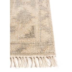 Tapis en laine noué à la main Erbe Ivory AKWL-1539 (Cs-01) 10 mm d'épaisseur Tabriz Abstrait pour la maison, le salon, le couloir, tapis rectangulaire - Product Image 3