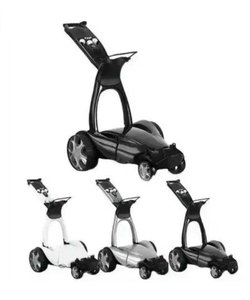 Carrito eléctrico Stewart Golf X9 Follow completamente nuevo con control remoto y batería adicional, listo para enviar. - Product Image 1