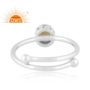 Best Quality 925 Fine Sterling Silver Natural <b>Peridot</b> Gemstone Stackable <b>Ring</b> Custom Jewelry For Women Gift For Her - Product Image 4