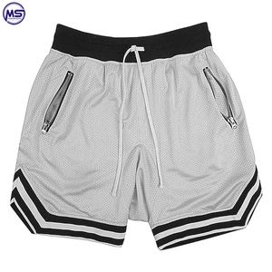 Pantalones cortos de baloncesto con logotipo personalizado 2022 para hombres, último diseño, Material de poliéster, impresión por sublimación, transpirable, de talla grande - Product Image 4