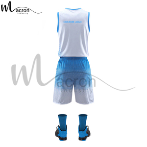 Uniforme de Baloncesto Reversible Juvenil de Primera Calidad, Último Modelo, Alto Rendimiento, Nuevo Diseño, Conjuntos de Uniformes Lisos para Equipos Deportivos - Product Image 3