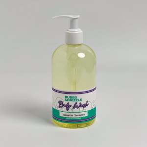 SEASIDE SERENITY Gel de Baño Humectante 250ml, Gel Líquido Herbal con Niacinamida, Variedad de Fragancias: Fresa, Jazmín, Pepino, Lavanda, Limón - Product Image 1