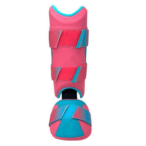 Protège-tibias de baseball en cuir en gros avec protection professionnelle, ajustables et légers pour un confort respirant lors des activités sportives - Product Image 3