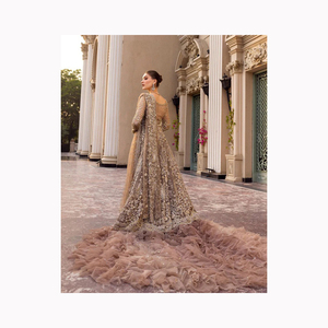 Estilo Bollywood lehenga choli Partywear lehenga para mujer Diseñador Nupcial lehenga blusa Vestido indio Boda - Product Image 1