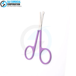 Tijeras para cutículas de acero inoxidable ligeras de nuevo diseño 2025, hoja recta, precio al por mayor - Product Image 2