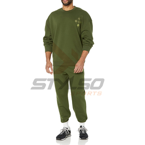 Chándal ecológico de invierno con cuello redondo de algodón personalizado de alta calidad para hombre con nuevo diseño - Product Image 6