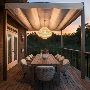 Conjunto de Sofás Seccionales de Aluminio para Patio, Resistentes a la Intemperie, para Villa, Jardín o Terraza - Product Image 2
