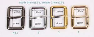 Boucle de ceinture en acier inoxydable Finition miroir Boucle de ceinture en cuir - Product Image 4