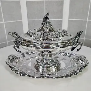 Recipiente de Acero Inoxidable para Alimentos Calientes |   Antiadherente y duradero para la cocina india, uso doméstico y en restaurantes. - Product Image 5