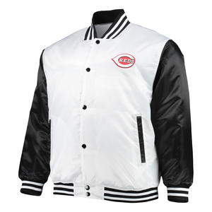 Blouson en satin personnalisable Blouson universitaire style vintage avec lettres universitaires et logos du nom de l'équipe pour l'hiver - Product Image 3