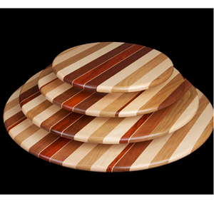 Bois Lazy Susan standard Qualité Fête de Noël Salle de service utilisation bois paresseux Susan personnaliser emballage fabriqué en Inde - Product Image 2