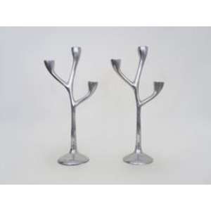 Portavelas de aluminio con acabado antiguo hecho a mano con artesanía detallada atractivo elegante para Ideas elegantes de decoración del hogar - Product Image 5