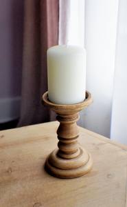 Portavelas de Madera Ecológico de Alta Calidad para Meditación, Yoga, Spa, Decoración del Hogar, Día de San Valentín - Product Image 4