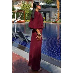 เจนนี่ 9800-0025 ชุดคลุมกระโปรงลูกไม้พร้อมดีเทลลูกไม้สุดหรู - Product Image 3