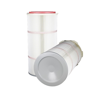High efficiency pleated industrial dust filter cartridge for <b>sandblasting</b> room dust recovery - Product Image 4
