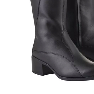 Botas de Chopper de cuero para hombre de talla personalizada de alta calidad, ropa deportiva más vendida, botas de Chopper de cuero para motocicleta - Product Image 6