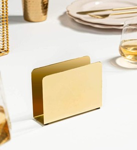 Square Shape Napkin Holder & <b>Tissue</b> <b>Paper</b> Towel Dispenser Dining Table Decor Accessory for Kitchen Restaurant Hotel or Office - Product Image 3