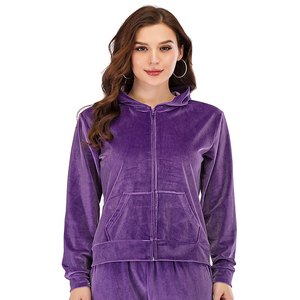 Sudadera con capucha de terciopelo de peso pesado personalizada al por mayor 2025 para mujer, Top recortado con capucha de alta calidad para la temporada de invierno - Product Image 1