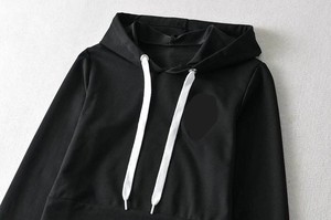 Sweat à capuche court tendance en polaire pour femme, respirant, avec fermeture éclair sur le devant, idéal pour la gym, grandes tailles, automne/hiver/printemps - Product Image 5