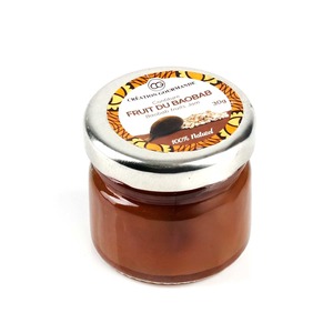 Fournisseur de pâte de Baobab Premium, pâte fruitée lisse, en vrac, OEM, marque privée, idéal pour les supermarchés, la vente au détail et l'exportation. - Product Image 1