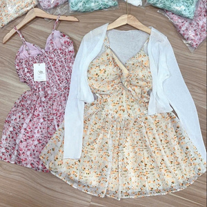 Conjunto de Tops cortos informales de 3 piezas para mujer, conjunto de embalaje personalizado lavable elástico, precio directo de fábrica, fabricante de Vietnam - Product Image 2