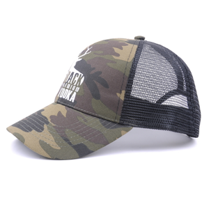 High Quality 5-Panel Camo <b>Baseball</b> <b>Cap</b> 100% Cotton <b>Plain</b> Embroidery Sports Style with Your Logo on Front Panel - Product Image 3