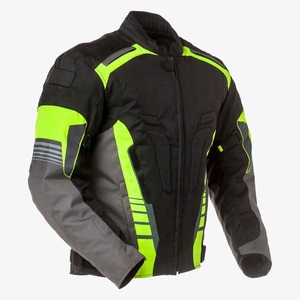 แจ็กเก็ตแข่งรถมอเตอร์ไบค์ Cordura เสื้อแจ็กเก็ตแข่งรถสำหรับผู้ชายสิ่งทอ100% - Product Image 1