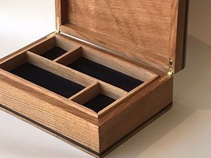 Natural Finished Handmade Wooden Storage Box with Lid Natural Wood Organizer Box Decorative Wooden Container for Home and Office - Product Image 4