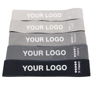 Custom pattern Fitness Exercise Cotton Cloth Fabric Pattern Gym Glutes Booty Hip <b>Band</b> <b>Workout</b> Sport Resistance <b>Band</b> Set of 3 - Product Image 2