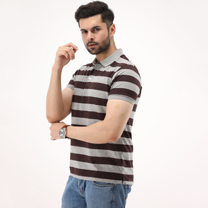 Chemises polo pour hommes manches courtes séchage rapide léger golf décontracté hauts à col respirant évacuation de l'humidité chemises de travail - Product Image 5