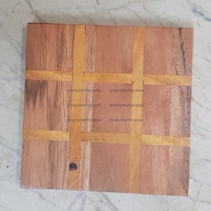 Modern Tea Best Sous-verres Bois et résine à séchage résistant à la chaleur Meilleur sous-verre en bois et résine Par STAR CRAFTS INDIA - Product Image 5