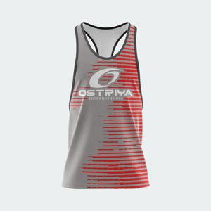 Chaleco Deportivo Personalizado de Alta Calidad para Hombre, Chaleco de Gimnasio sin Mangas, Transpirable, de Poliéster, para Ejercicio de Verano, Entrenamiento de Alta Tecnología - Product Image 4