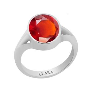 Anillos de Hessonita Natural Certificada con Engaste de Bisel para Uso Diario ¡Compre Ahora! - Product Image 1