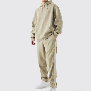 Nouveauté Hommes Survêtement 100% Coton Matériel Confortable Et Confortable Et Doux Solide Sur Mesure Logo Impression OEM - Product Image 1