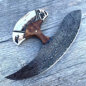 Hacha de pizza de acero inoxidable de grado industrial OEM y ODM personalizada al por mayor, uso de cocina profesional, superventas - Product Image 2