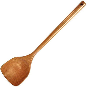 Juego de utensilios de cocina de madera de teca hecha a mano para el hogar estilo Acacia, cuchara de madera de mango largo, espátula para cocinar - Product Image 4