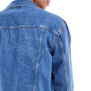 Chaqueta vaquera Unisex de moda 2025 chaqueta vaquera Unisex de último diseño hecho a medida para adultos venta en línea - Product Image 5