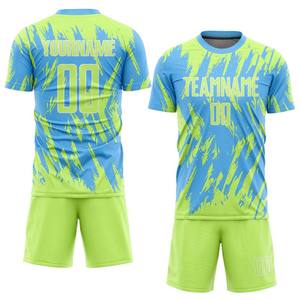 Kits de football hommes équipe de Football porter respirant Polyester uniforme conception de qualité enfants adultes vêtements de Sport ensembles d'uniformes de football - Product Image 2